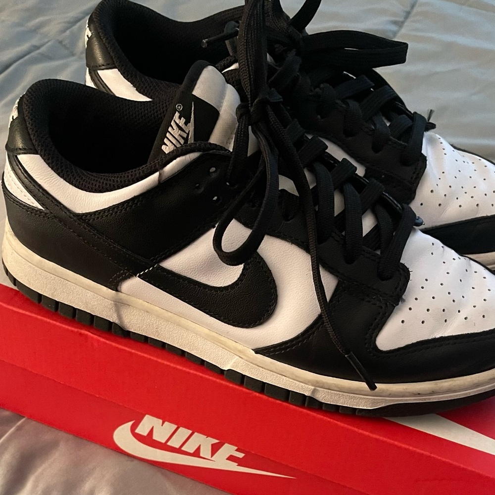 Nike Panda White and Black Dunks
